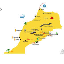 31° 5' 24 north, 4° 0' 36 west. Travel Blogs And Information On Morocco Charlotte Plans A Trip
