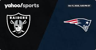 Las Vegas Raiders @ New England Patriots: Live game updates 