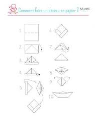 Bateau En Papier Bateau Papier Pliage Bateau Papier Origami Simple