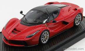Laferrari, project name f150 and unofficially referred to as the ferrari laferrari, is a limited production hybrid sports car built by italian automotive manufacturer ferrari. Bbr Models Bbrc137rcw Scale 1 43 Ferrari Laferrari Carbon Roof 2013 Rosso Corsa Red