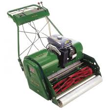 Dennis 24 inch cut wheel driven gang mower s ideal for sports fields, cricket pitches etc. Dennis Premier Professional Petrol Cylinder Mower