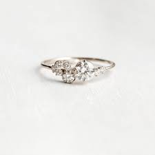 Diamond Indie Ring Wedding Rings Art Gold Diamond Wedding Band Diamond Wedding Bands