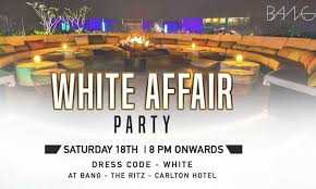 Saturday White Affair Party At Bang The Ritz Carlton At Ashok Nagar Bangalore Events High The all day dining restaurant the market showcases global cuisine, a sushi bar and three interactive show kitchens featuring the best of asian, western and indian traditions.