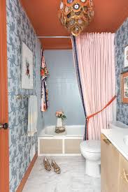 A black bed, nightstand, dresser and mirror all reflect clean, modern lines. Vintage Bathroom Refresh Spring 2020 Orc Reveal Jeweled Interiors