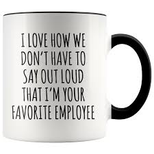 Thank you for all the advice and valuable times you spent with us. Boss S Day Gift For Boss Mug Office Humor Happy Bosses Day Funny Sarca Cute But Rude