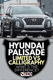 Limited 4dr suv awd (3.8l 6cyl 8a) Hyundai Palisade Limited Vs Calligraphy What S The Difference