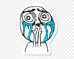 Collection of meme face transparent background (48). Meme Sticker Messages Sticker 4 Happy Crying Face Png Transparent Png 4014306 Free Download On Pngix