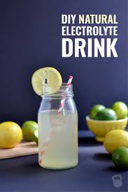 diy natural electrolyte drink