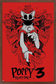 Poppy Playtime: Chapter 3 - Smoke Wall Poster, 22.375 x 34 Framed