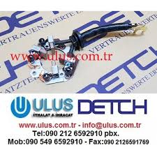 Ym129242 77120 Brush Holder Assy Rotor Starter Engine Komatsu Yanmar Motor Mars Dinamo Kollektor Komur Yatagi Komurlu Motorlar Mars Cummins