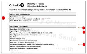 It's a great reminder that. Paper Covid 19 Vaccination Receipts Will Still Be Good After Oct 22 Ontario Government Confirms Cbc News