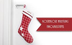 Erhalte benachrichtigungen zu allen neuen deals, die zu diesem alarm passen! Kostenlose Nahanleitung Nikolausstiefel Nahen