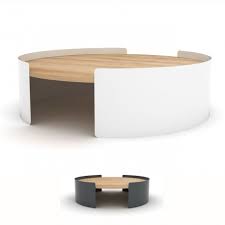 decouvrez la sublime table basse moon une table basse ronde originale en chene massif huile et metal dis table basse ronde table basse table basse ronde bois