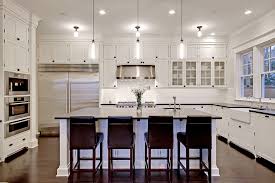 Image result for Modern Kitchen with Pendant Light & Stainless Steel