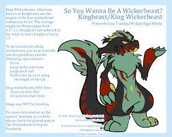 So You Wanna Be A KING Wickerbeast by WolpertingerWhite -- Fur Affinity  [dot] net