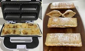 How To Make Mcdonald S Apple Pies Using Kmart Sausage Roll Maker Daily Mail Sausage Rolls Recipe Sausage Rolls Pies Maker