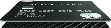 If you're in the market for a. Luxury Card Mastercard Black Card