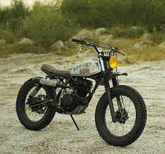 Throwback On One Of Our First Customs The Xl125s Kun Faya Kun Honda Xl125s Xl125 Enduro Motorcycle Honda Scrambler Vintage Honda Motorcycles