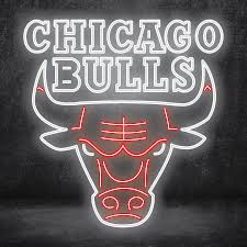 The brand and its iconic bull head came under accusations of containing satanic messages. Plug Play Neon Sign Chicago Bulls Logo
