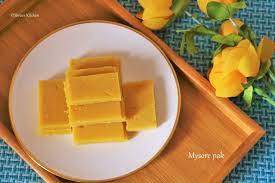 Soft Mysore Pak Krishna Sweets Mysore Pak Recipe Recipe Indian Desserts Recipes Indian Food Recipes