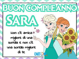 Buon Compleanno Sara Cartoni Animati Buon Compleanno Compleanno Auguri Di Buon Compleanno