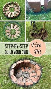 The fire pit goes back to our primitive times, and when we consider it, maybe we like standing around a fire roasting hot dogs and marshmallows or telling stories over the glow of the flames, because it is in our nature. New 35 Creative Garden Hacks And Tips Diygarden Backyard Backyard Fire Diy Backyard Garden Projects