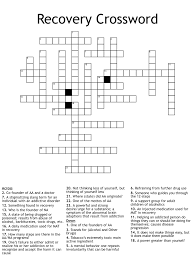 Taking an alcoholism quiz can help you get the information you need. Addiction Recovery Crossword Wordmint