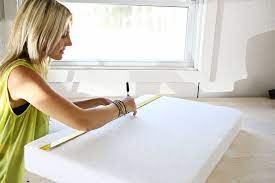 Make Your Own Outdoor Cushions A Beautiful Mess Diy Outdoor Cushions Outdoor Furniture Cushions Outdoor Cushions