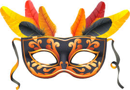 Greifen sie mit ihrem kind zu den buntstiften. Wandtattoo Maske Karneval Tenstickers