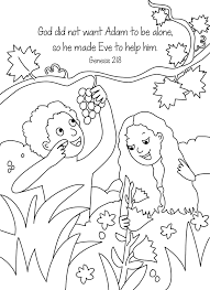 Coloring Pages For Adam And Eve In 2020 Creation Coloring Pages Bible Coloring Sunday School Coloring Pages