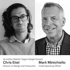 HOLLY HUNT على X: "Vladimir Kagan is the subject of tomorrow's LIVE DESIGN  SALON. @vladimirkagandesign's Design Director, Chris Eitel and COO, Mark  Minichiello, will share their personal stories