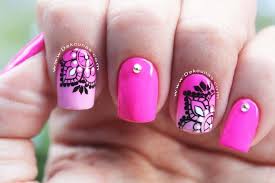 Las uñas acrílicas son una extensión para las uñas naturales. Diseno Para Unas Cortas Encaje Deko Unas