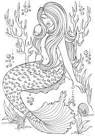 Outstanding realistic mermaid coloring pages. 23 Mermaid Coloring Pages Ideas Kolorowanki Kolorowanka Rysunki