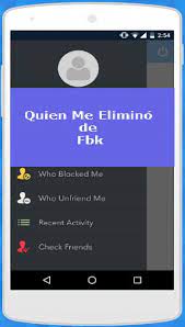 ¿cómo agrego juegos en facebook desde el centro de apps? Quien Me Elimino De Fbk For Android Apk Download
