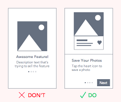 How To Design A Walkthrough That Users Will Read Mockplus App Design Design Mobile App Design