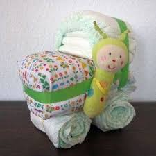Windelkinderwagen Von Mutter Zu Mutter Baby Aus Windeln Basteln Windelkinderwagen Windelgeschenke