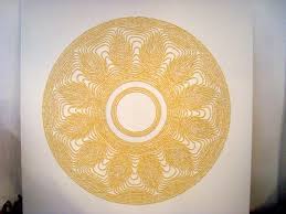 Mandala Made Of Meticulously Glued Alphabet Pasta Wow Pasta Art Trash Art Art