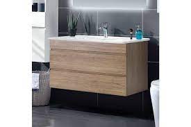 Bathrooms can be calm and relaxing, even on weekday mornings. Dick Smith Cefito 900mm Bathroom Vanity Cabinet Basin Unit Wash Sink Storage Wall Mounted Oak Home Garden Bathroom Bathroom Cabinets