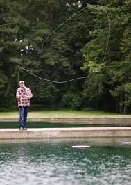 Fly casting is just part of the fun for Oakland Casting Club