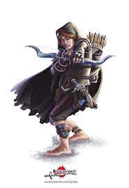 Male Halfling Ranger Hunter Iconic Characters Dark Fantasy Art Fantasy Races