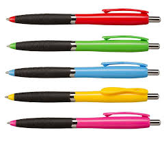 PEN10 - Simpatico Pen Personalized w/ Blue Ink Only - Imprint area: 1 1/2"  W x 1/2″ H. 500 pens/unit. - Positive Impressions