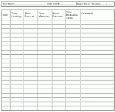 blood pressure diary womens health center of southern oregon