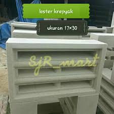 Model angin angin rumah model rumah minimalis 2020. Roster Beton Roster Batako 17 X 30 Cm Minimalis Loster Lubang Angin Ventilasi Penerangan Shopee Indonesia