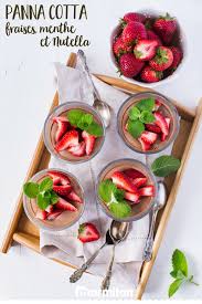 Panna Cotta Tricolore Au Nutella Recette Recettes De Cuisine Recette Facile Recette