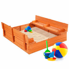 The kid kraft backyard sandbox gives kids a perfect place to build sandcastles, dig for treasure and the sandbox i received does not look like what is shown in the product pictures. The 8 Best Sandboxes Of 2021