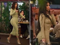 Kim kardashian west's curvaceous figure has long been the subject of widespread fascination and wonder. Kim Kardashian Enjoys Stylish Night Out After Filing For Divorce