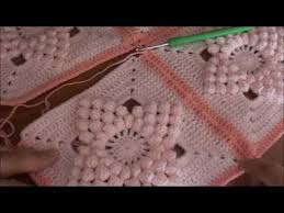 Crochet Vintage Popcorn Granny Square Free Crochet Pattern Video Crochet Square Patterns Crochet Stitches Video Crochet Stitches Tutorial