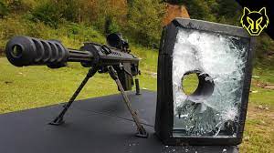 A.50 calibre bullet would have took my arm off so i guess i'm lucky i was just stabbed. Will Bulletproof Glass Stop A 50 Cal Slow Motion Richard Ryan Youtube