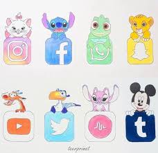 Un Personnage Disney Represente Un Reseau Dessins Disney Faciles Dessin Kawaii Dessin Dysney