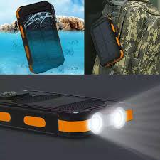 9 49 Waterproof 300000mah Power Bank 2 Usb Solar Charger Case With Led No Battery Ebay Electronics Solar Battery Charger Solar Charger Solar Battery